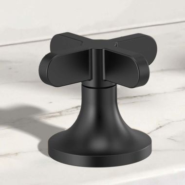 Click here to see  HX5373-BL Brizo Jason Wu Metal Cross Handle Kit for 65375LF-LHP and 65375LF-LHP-ECO Bathroom Faucet Series, ADA-Compliant, Matte Black - HX5373-BL