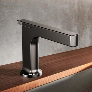 Click here to see  65006LF-BNX Brizo Kintsu Single-Handle Deck-Mount Lavatory Faucet, 1.5 GPM, Brilliance Black Onyx - 65006LF-BNX