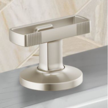 Click here to see Brizo HK5306-NK Brizo Kintsu Widespread Lavatory Knob Handle Kit, Brilliance Luxe Nickel - HK5306-NK