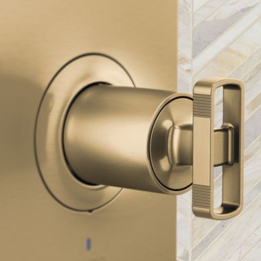 Click here to see Brizo HK60P06-GL Brizo Kintsu Pressure Balance Valve Trim Knob Handle Kit, Brilliance Luxe Gold - HK60P06-GL