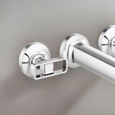 Click here to see Brizo HK70406-PC Brizo Metal Knob Handle Kit for Kintsu Wall Mount Tub Filler, ADA, Polished Chrome - HK70406-PC