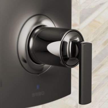 Click here to see Brizo HL60P06-BNX Brizo Kintsu Pressure Balance Valve Trim Lever Handle Kit, Brilliance Black Onyx - HL60P06-BNX