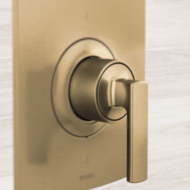 Click here to see Brizo HL6606-GL Brizo Kintsu Sensori Thermostatic Valve Trim Lever Handle Kit, Brilliance Luxe Gold - HL6606-GL