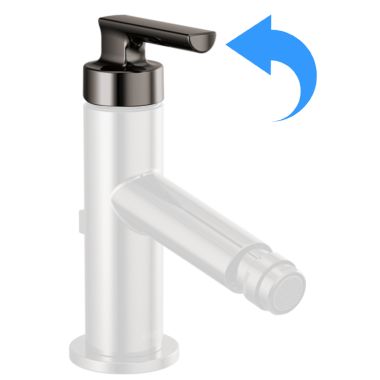 Click here to see Brizo RP101565BNX Brizo Kintsu Bidet Faucet Lever Handle Kit, Brilliance Black Onyx - RP101565BNX