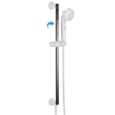 Click here to see Brizo RP101580BNX Brizo Kintsu Slide Bar Assembly with Adjustable Handshower Holder, Brilliance Black Onyx - RP101580BNX