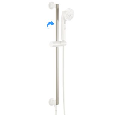 Click here to see Brizo RP101580NK Brizo Kintsu Slide Bar Assembly with Adjustable Handshower Holder, Brilliance Luxe Nickel - RP101580NK