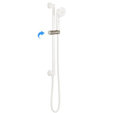 Click here to see Brizo RP101581NK Brizo Kintsu Slide Bar Handshower Holder, Brilliance Luxe Nickel - RP101581NK