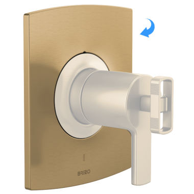 Click here to see Brizo RP101583GL Brizo Kintsu Escutcheon, Brilliance Luxe Gold - RP101583GL