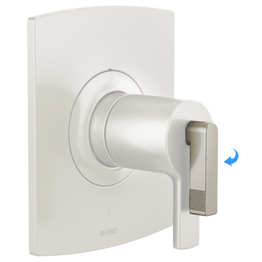 Click here to see Brizo RP101589NK Brizo Kintsu Temperature Control Lever Handle Assembly, Brilliance Luxe Nickel - RP101589NK