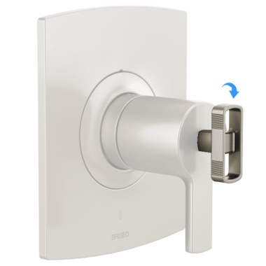 Click here to see Brizo RP101591NK Brizo Kintsu Temperature Control Knob Handle Assembly, Brilliance Luxe Nickel - RP101591NK