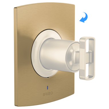 Click here to see Brizo RP101593GL Brizo Kintsu Escutcheon, Brilliance Luxe Gold - RP101593GL
