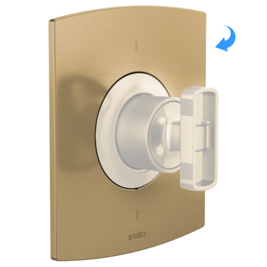 Click here to see Brizo RP101598GL Brizo Kintsu Escutcheon, Brilliance Luxe Gold - RP101598GL