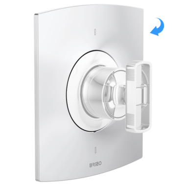 Click here to see Brizo RP101598PC Brizo Kintsu Escutcheon, Polished Chrome - RP101598PC