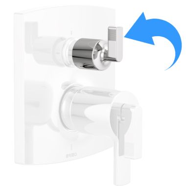 Click here to see Brizo RP101606PC Brizo Kintsu 3F / 6F Diverter Lever Handle Kit, Polished Chrome - RP101606PC