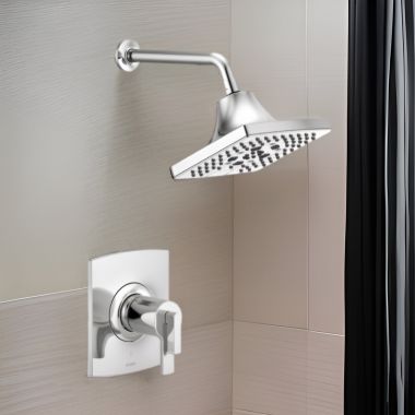 Click here to see Brizo T60206-PCLHP Brizo Kintsu TempAssure Thermostatic Shower Only Trim, Less Handle, 1.75 GPM, Polished Chrome - T60206-PCLHP