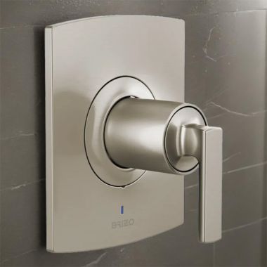 Click here to see Brizo T60P006-NKLHP Brizo Kintsu and Allaria Pressure Balance Valve Trim, 6.3 GPM, ADA-Compliant, Brilliance Luxe Nickel - T60P006-NKLHP