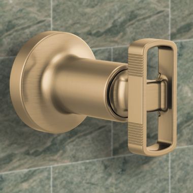 Click here to see Brizo T66608-GL Brizo Kintsu Single Handle Volume Control Trim with Knob Handle, ADA, Brilliance Luxe Gold - T66608-GL