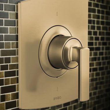 Click here to see Brizo T66T006-GLLHP Brizo Kintsu Sensori Single-Handle Thermostatic Valve Trim, Brilliance Luxe Gold - T66T006-GLLHP