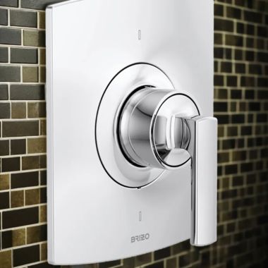 Click here to see Brizo T66T006-PCLHP Brizo Kintsu Sensori Single-Handle Thermostatic Valve Trim, Polished Chrome - T66T006-PCLHP