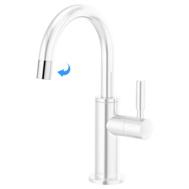 Click here to see Brizo RP101126PC Brizo Litze Spout Tip for Instant Hot Faucet, Polished Chrome - RP101126PC