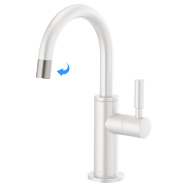 Click here to see Brizo RP101126SS Brizo Litze Spout Tip for Instant Hot Faucet, Brilliance Stainless - RP101126SS