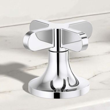Click here to see  HX5373-PC Brizo Odin Metal Cross Handle Kit for 65375LF-LHP and 65375LF-LHP-ECO Bathroom Faucet Series, ADA-Compliant, Polished Chrome - HX5373-PC