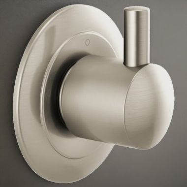 Click here to see Brizo T60875-BNLHP Brizo Odin 3-Function Diverter Trim, 2 Individual and 1 Shared Position, Brilliance Brushed Nickel - T60875-BNLHP