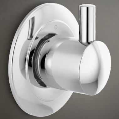 Click here to see Brizo T60875-PCLHP Brizo Odin 3-Function Diverter Trim, 2 Individual and 1 Shared Position, Polished Chrome - T60875-PCLHP