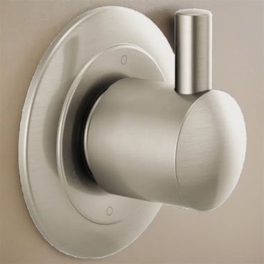 Click here to see Brizo T60975-BNLHP Brizo Odin 6-Function Diverter Trim, 3 Individual and 3 Shared Position, Brilliance Brushed Nickel - T60975-BNLHP