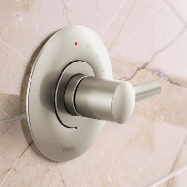Click here to see Brizo T60P075-BNLHP Brizo Odin Pressure Balance Valve Trim, Brilliance Brushed Nickel - T60P075-BNLHP