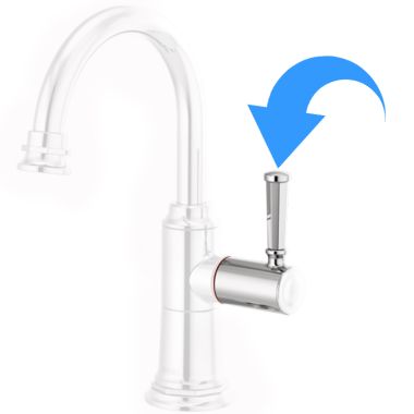 Click here to see Brizo RP101122PC Brizo Rook Instant Hot Faucet Lever Handle Kit, Polished Chrome - RP101122PC