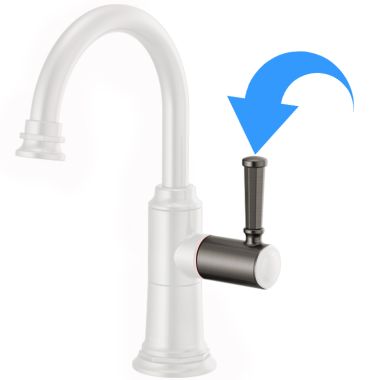 Click here to see Brizo RP101122SL Brizo Rook Instant Hot Faucet Lever Handle Kit, Brilliance Luxe Steel - RP101122SL