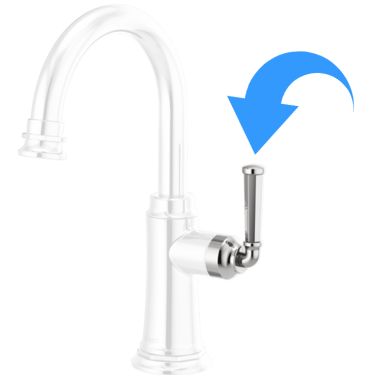 Click here to see Brizo RP101245PC Brizo Rook Beverage Faucet Lever Handle Kit, Polished Chrome - RP101245PC