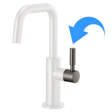 Click here to see Brizo RP101242SL Brizo Odin Handle and Set Screw For Beverage Faucet, Brilliance Luxe Steel - RP101242SL