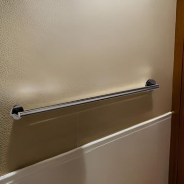 Click here to see Brizo 694275-BNX Brizo  42in Black Onyx Linear Round Grab Bar, ADA - 694275-BNX