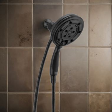 Click here to see Brizo 86200-BL-2.5 Brizo Essential Multi-Function Hydrati 2-in-1 Shower, Traditional, MagneDock, 2.5 GPM, Matte Black - 86200-BL-2.5