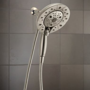 Click here to see Brizo 86220-BN Brizo Essential Multi-Function Hydrati 2-in-1 Shower, WaterSense, 1.75 GPM, Brilliance Brushed Nickel - 86220-BN