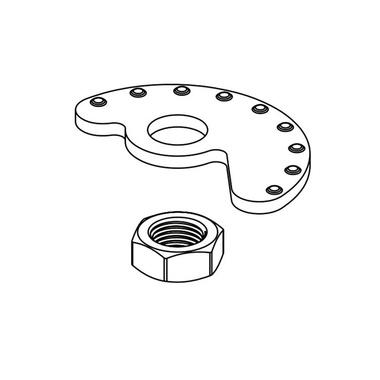 Click here to see Brizo RP101113 Brizo RP101113 Nut and Mounting Bracket for Faucet