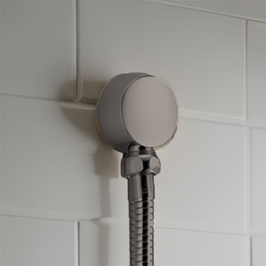 Click here to see Brizo RP70614SL Brizo Essential Wall Elbow and Gasket, Brilliance Luxe Steel - RP70614SL