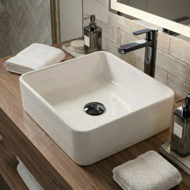 Click here to see  RP72413BNX Brizo Push Button Pop-Up Drain without Overflow, Brilliance Black Onyx - RP72413BNX