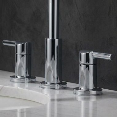 Click here to see Delta RP101373PC Delta Nicoli Widespread Bathroom Faucet Lever Handle Assembly, Chrome - RP101373PC