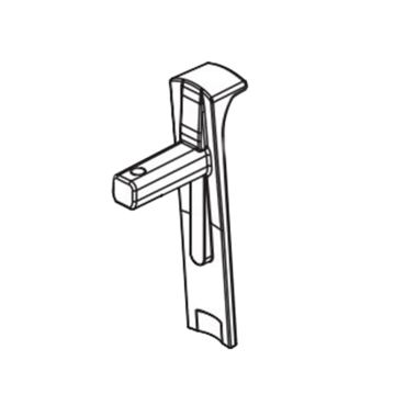 Click here to see Delta RP100401BL Delta Stryke 9in Matte Black Spout for Floor Mount Tub Filler - RP100401BL