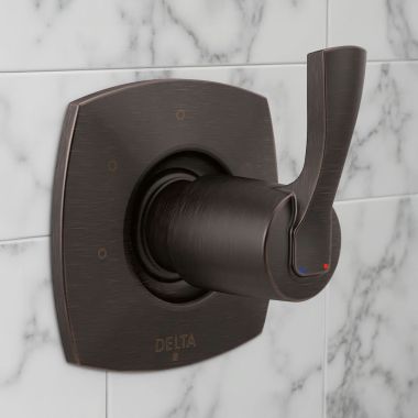 Click here to see Delta T11876-RB Delta Stryke Diverter Trim With Three Function, Single Lever Handle, ADA, Venetian Bronze - T11876-RB