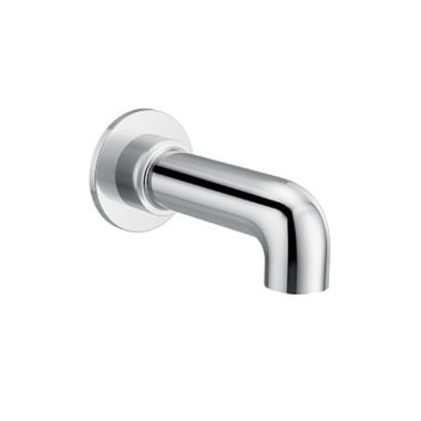 Click here to see Moen 3347 Moen Cia Wall Mounted Chrome Non-Diverter Tub Spout, Slip Fit, 1/2-inch Connection Size - 3347