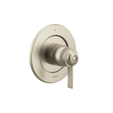 Click here to see Moen T4621BN Moen Cia ExactTemp Single-Handle Valve Trim, Lever Handle, Brushed Nickel - T4621BN