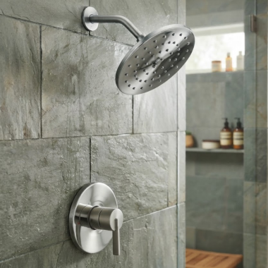 Click here to see  UT3362EP Moen CIA M-CORE 3 Single-Handle Shower Trim Kit, One-Function, Lever Handle, WaterSense, 1.75 GPM, Chrome - UT3362EP