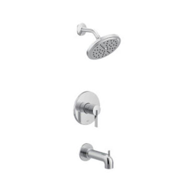 Click here to see Moen UT2263EP Moen Cia M-Core 2-Series Tub/Shower Faucet with 1.75 GPM Rainshower, 1-Function, Single Lever Handle, M-PACT, Immersion, Chrome - UT2263EP