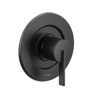 Click here to see Moen T2261BL Moen Cia Posi-Temp Single-Handle Valve Trim, Lever Handle, Matte Black - T2261BL