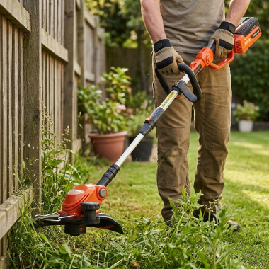 Click here to see  E312D-KIT4AWB Flex Series Line Trimmer and Edger with 5A Charger, 4.0 Ah Battery, and Power Belt - E312D-KIT4AWB