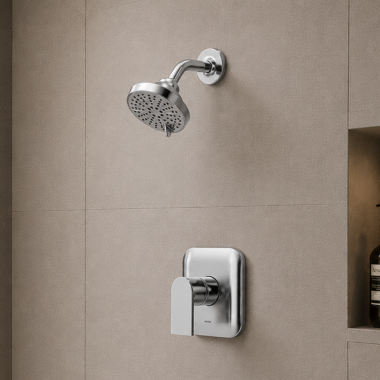 Click here to see  UT2472EP Moen Genta LX M-CORE 2 Single-Handle Shower Trim with Six-Function, Lever Handle, 1.75 GPM, Chrome - UT2472EP